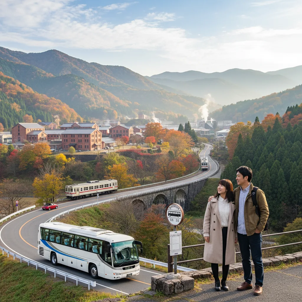 ## 富岡製糸場から草津温泉 バス旅と他手段の比較