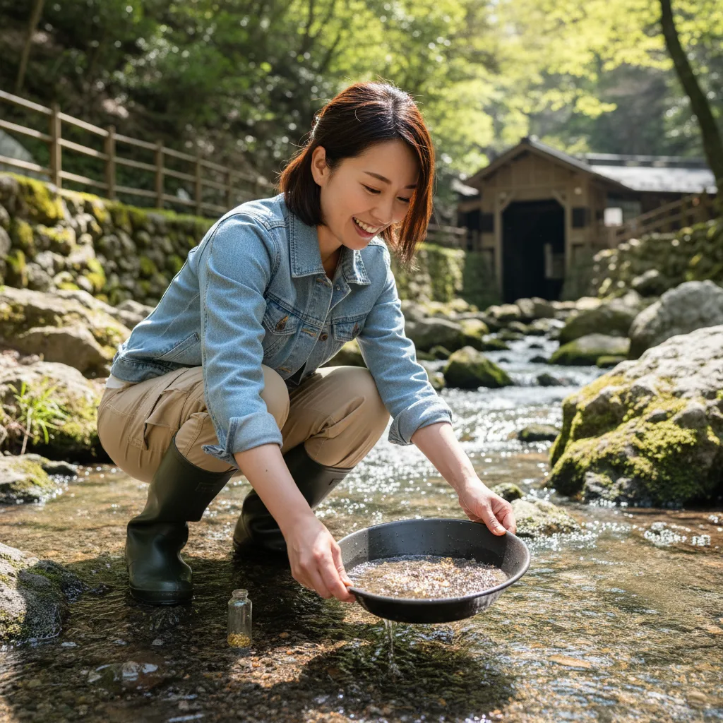 ## 佐渡金山観光で砂金ならまだ取れる！体験情報