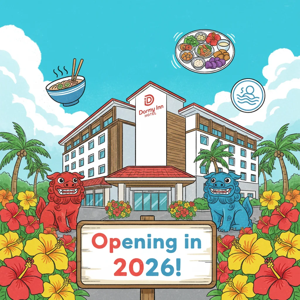 ドーミーイン沖縄はない？2026年開業！理由と代替ホテル