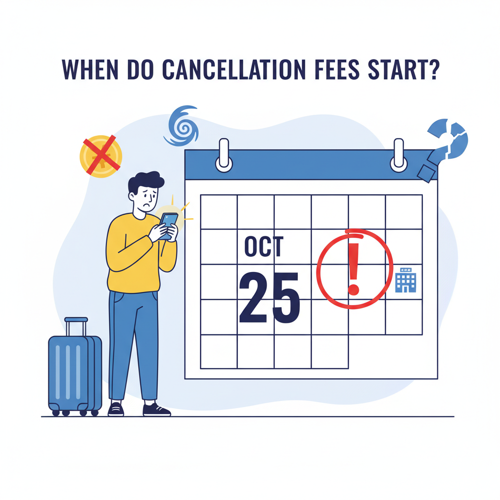 ドーミーインのキャンセル料はいつから？基本ルールを解説