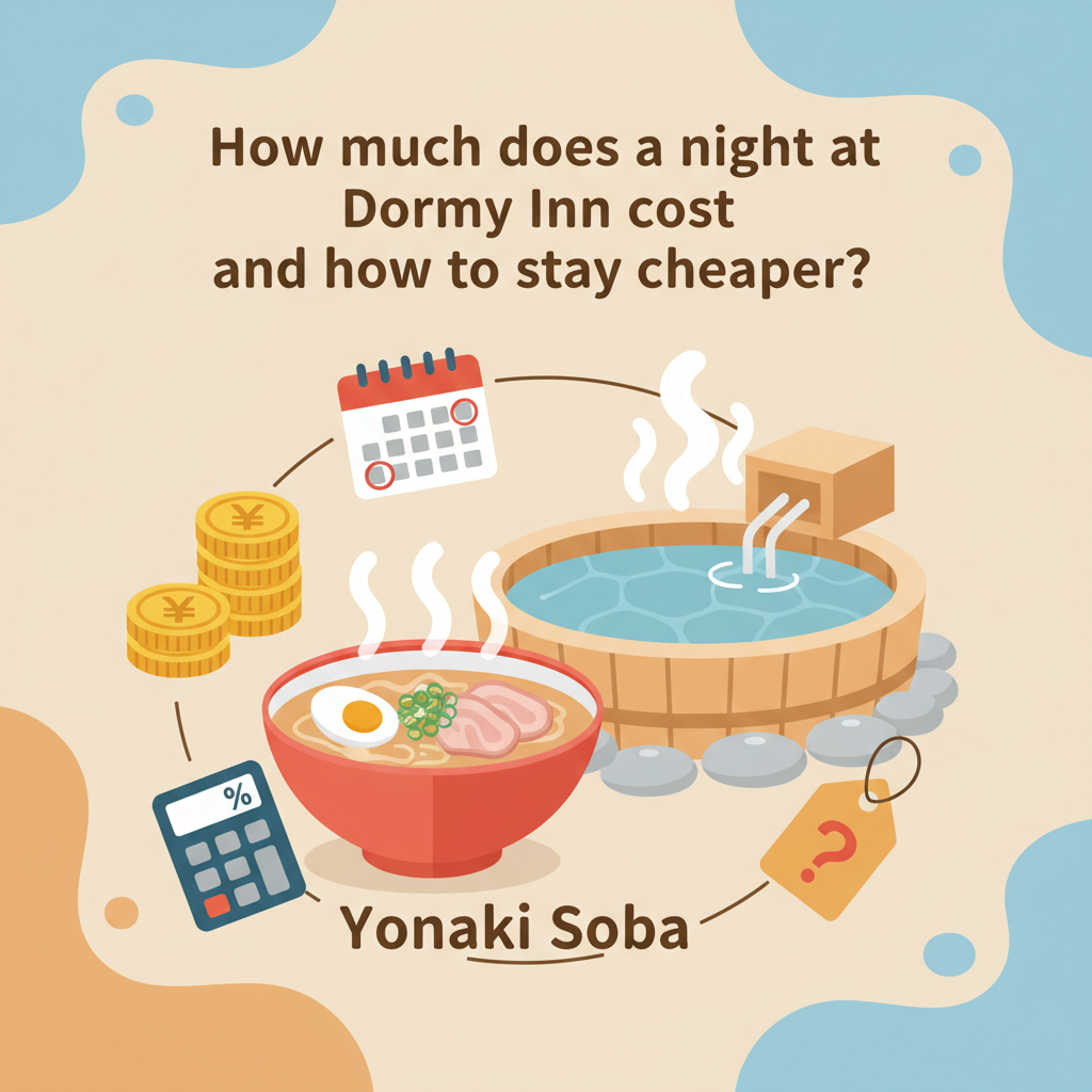 ドーミーイン一泊の値段はいくら？料金相場と安く泊まる方法
