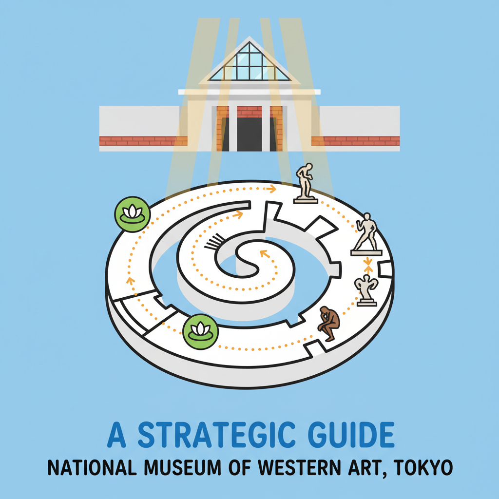 国立西洋美術館の平面図で攻略！見どころと鑑賞ルート