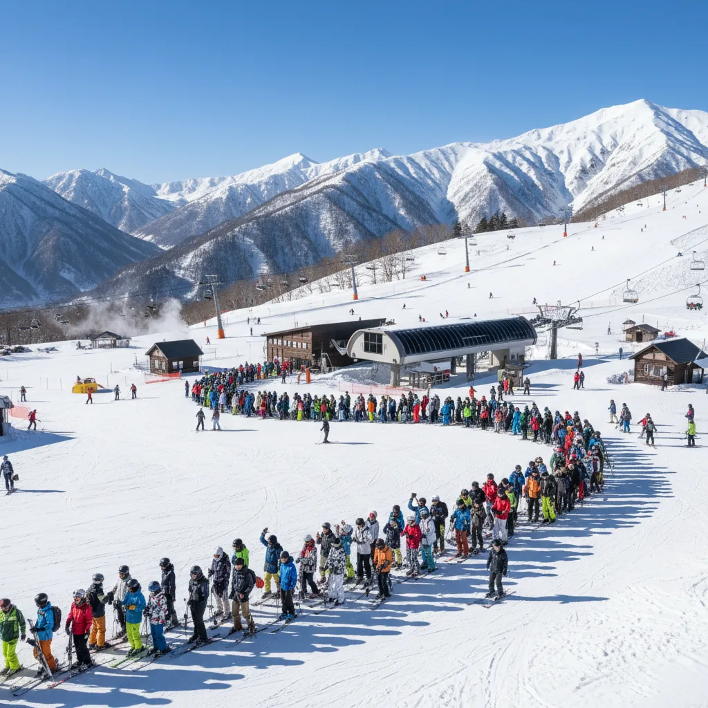 栂池高原スキー場の混雑は？回避策まで徹底解説！