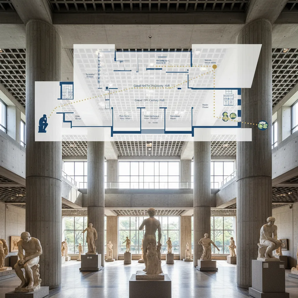 国立西洋美術館の平面図で攻略！見どころと鑑賞ルート