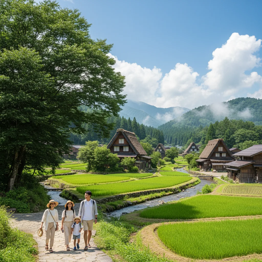 ## 白川郷の夏の気温を徹底解説!避暑地としての魅力