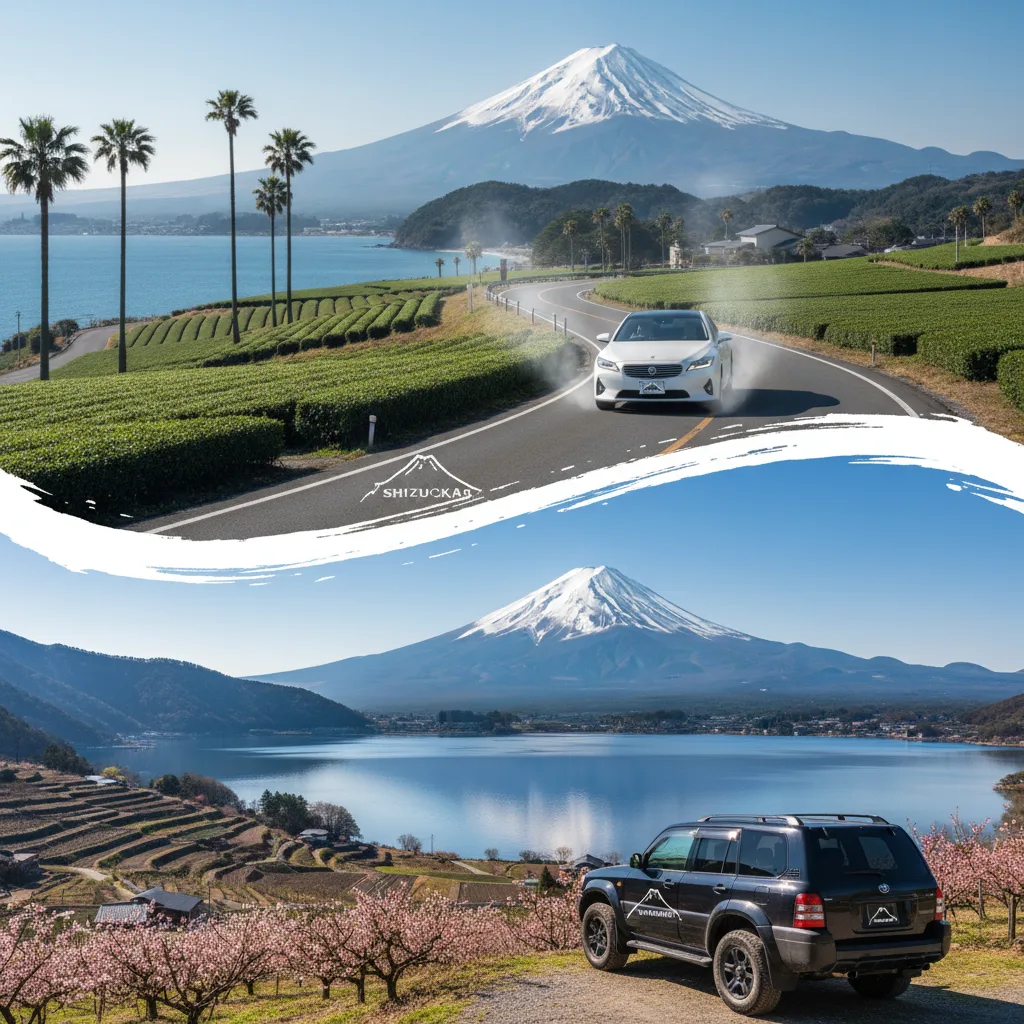 ## 富士山ナンバーにおける静岡と山梨の主な違い