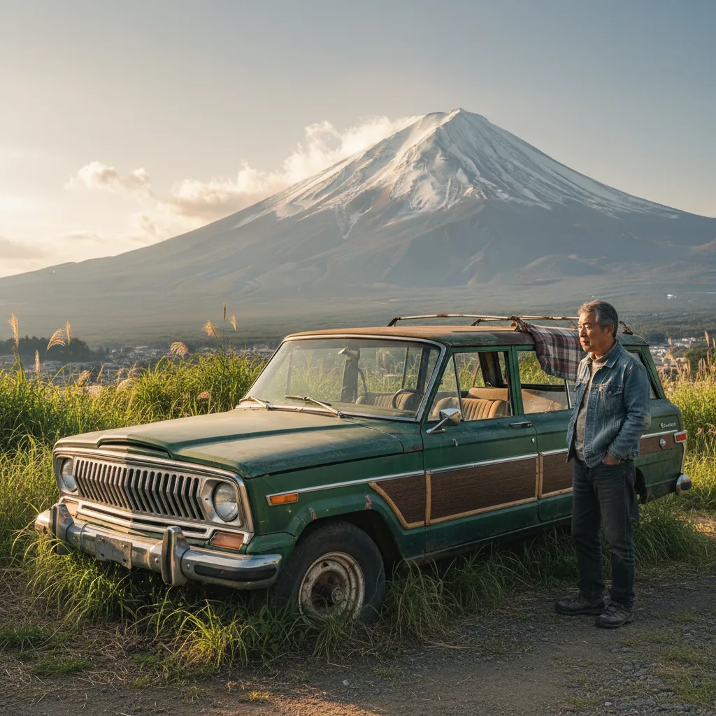 ## 富士山ワゴニアなぜ？一台の放置車両が語る物語