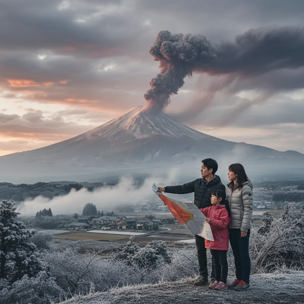 ## 富士山噴火ハザードマップで知る埼玉県の降灰リスク