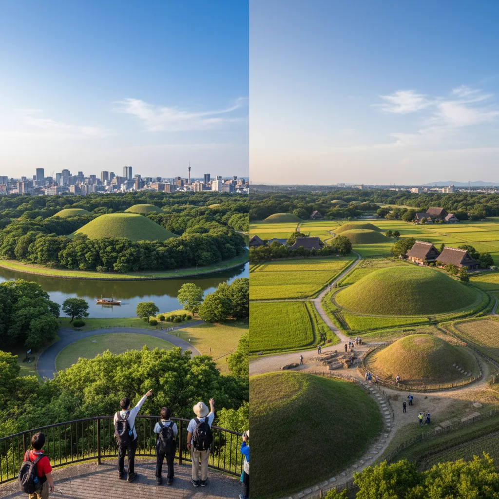 ## 百舌鳥 古市古墳群はどこ？2つのエリアの基本情報