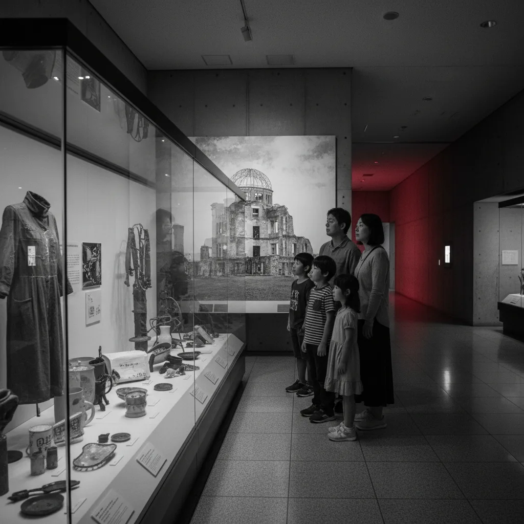 ## なぜ原爆ドーム資料館は怖いと言われるのか