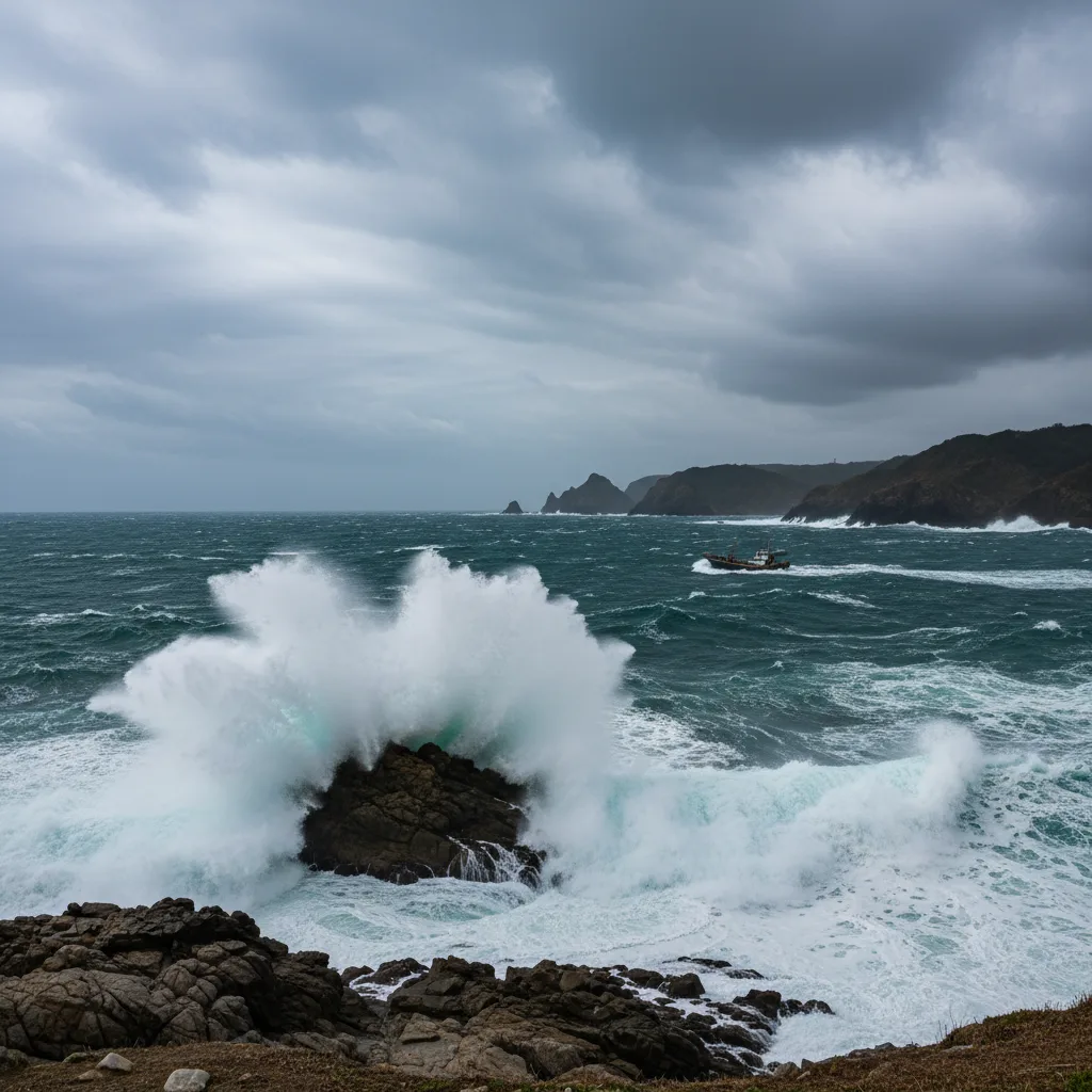 ## 玄界灘の波が荒い理由を科学的に解説