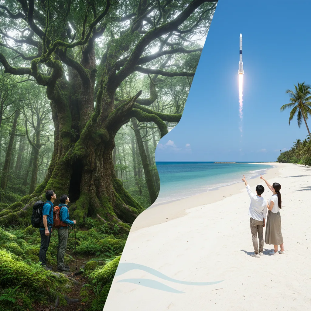 ## 屋久島と種子島どっちを選ぶ？5つのポイントで違いを比較