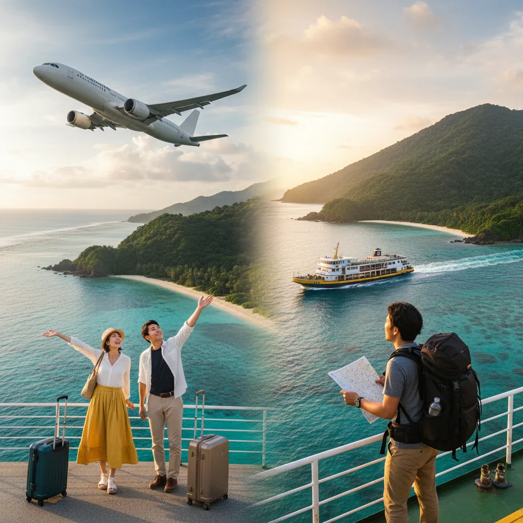 ## 旅のスタイルで選ぶ奄美大島までの行き方