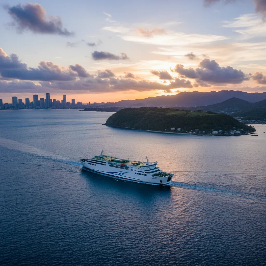 ## 大阪から徳之島へのフェリー料金と直行便の有無