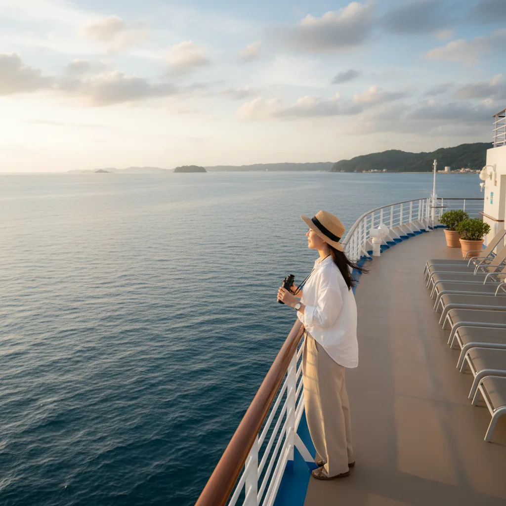 ## 船旅を最高にするための船酔い徹底予防策