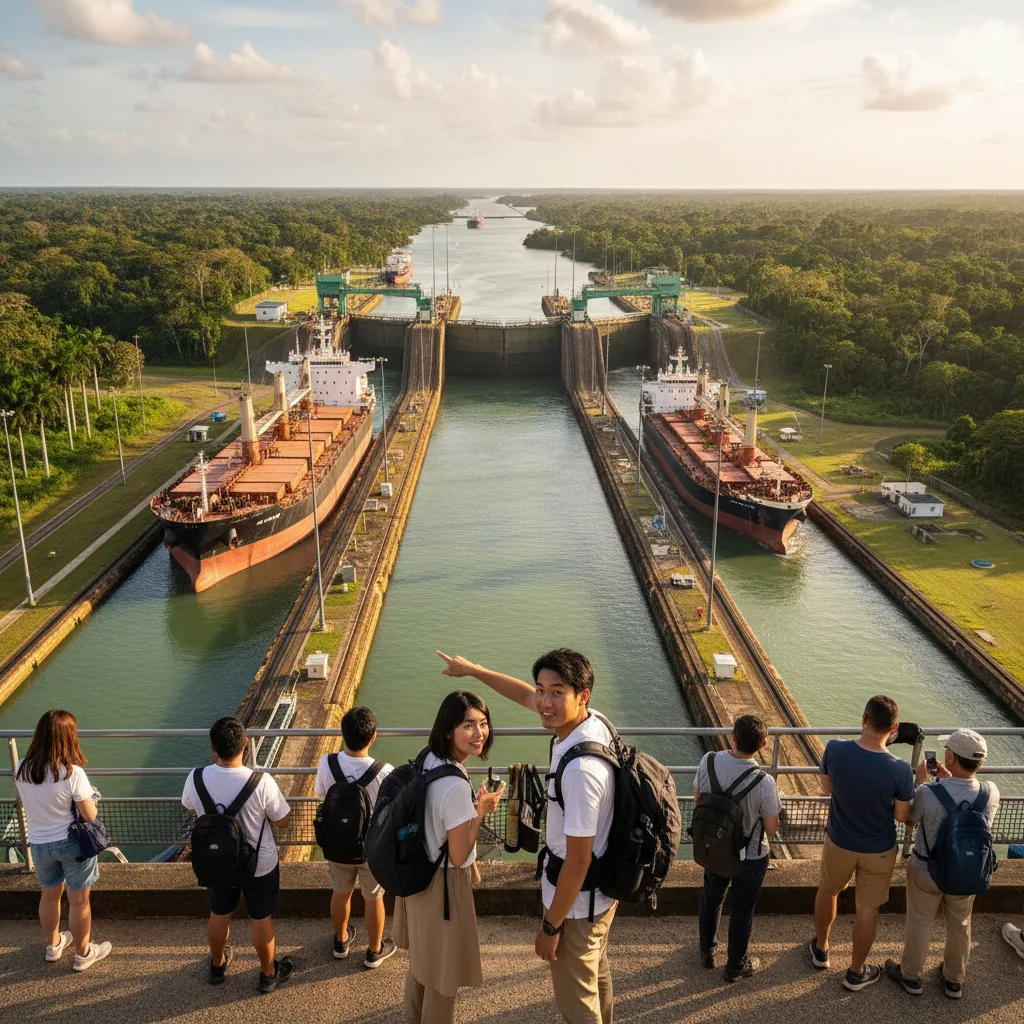 ## 旅の前に知りたい！パナマ運河に水位差があるのはなぜ？