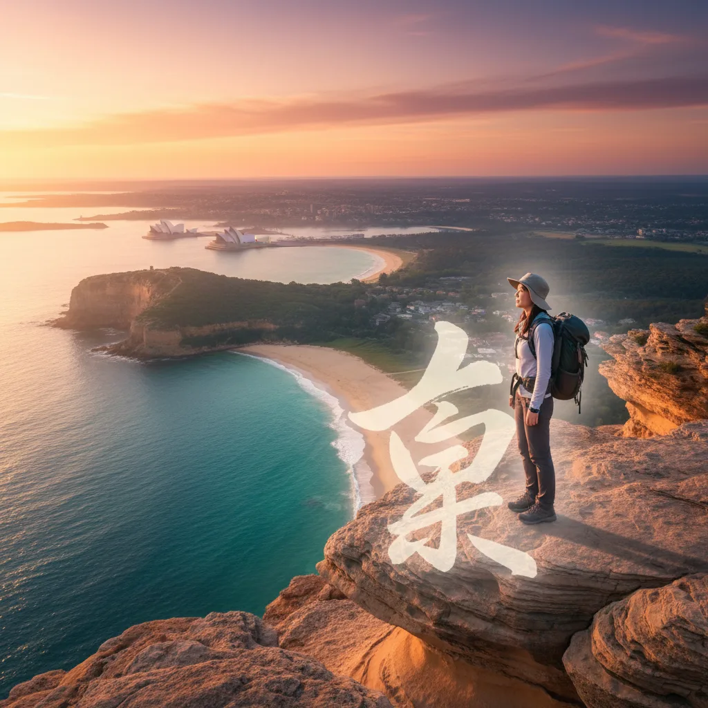 ## 旅行前に知るオーストラリア漢字一文字の謎