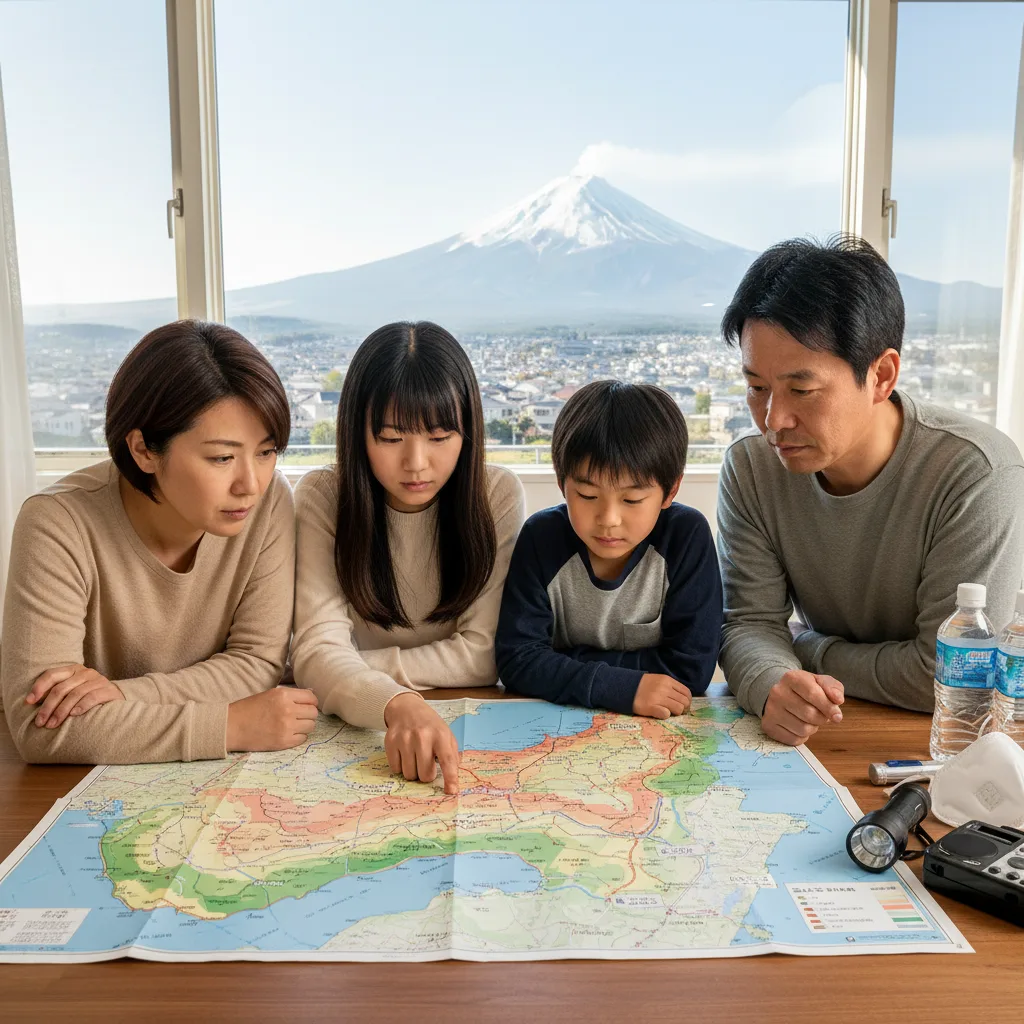 ## 富士山噴火に備える埼玉県のハザードマップ活用法