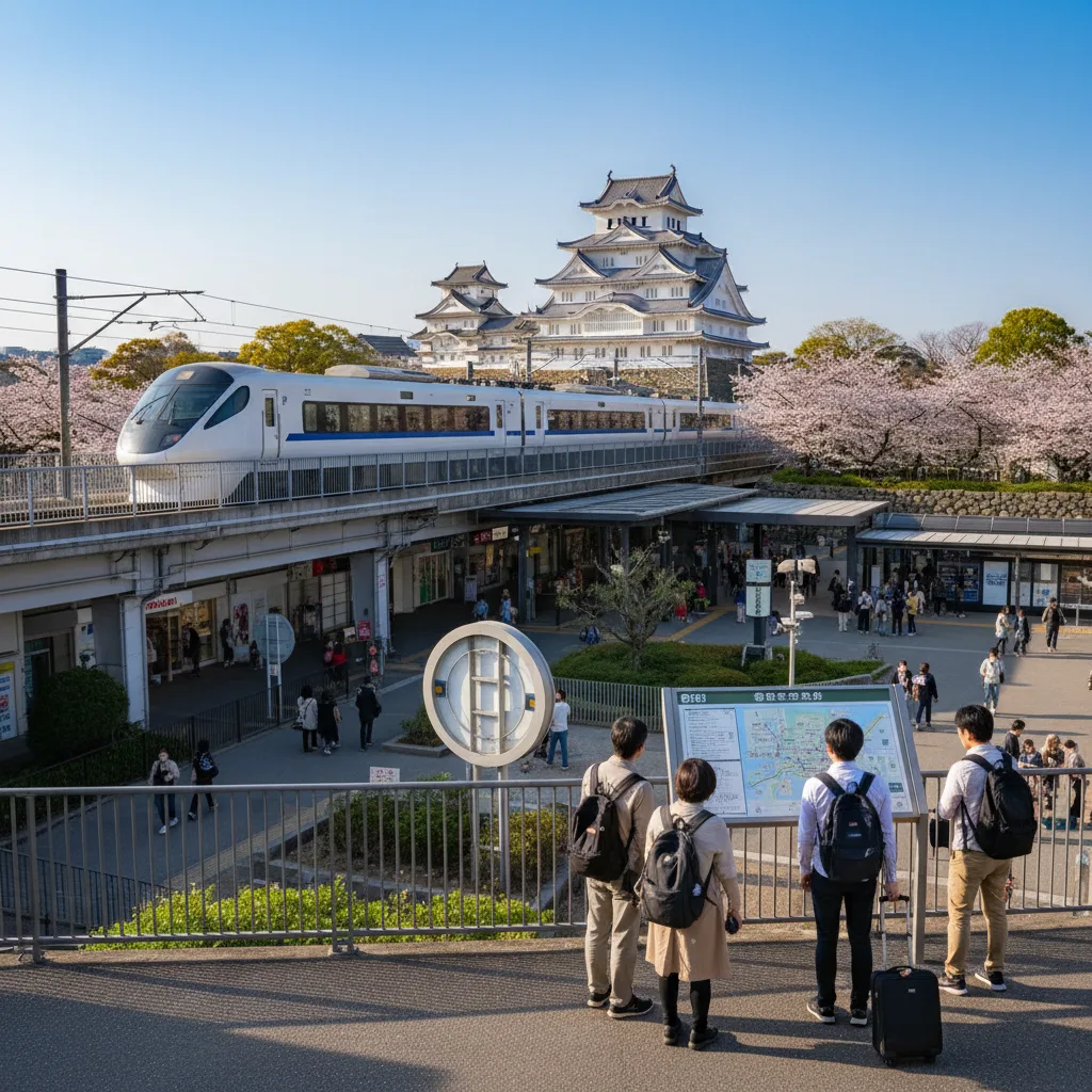 ## 姫路城の電車アクセスと観光情報