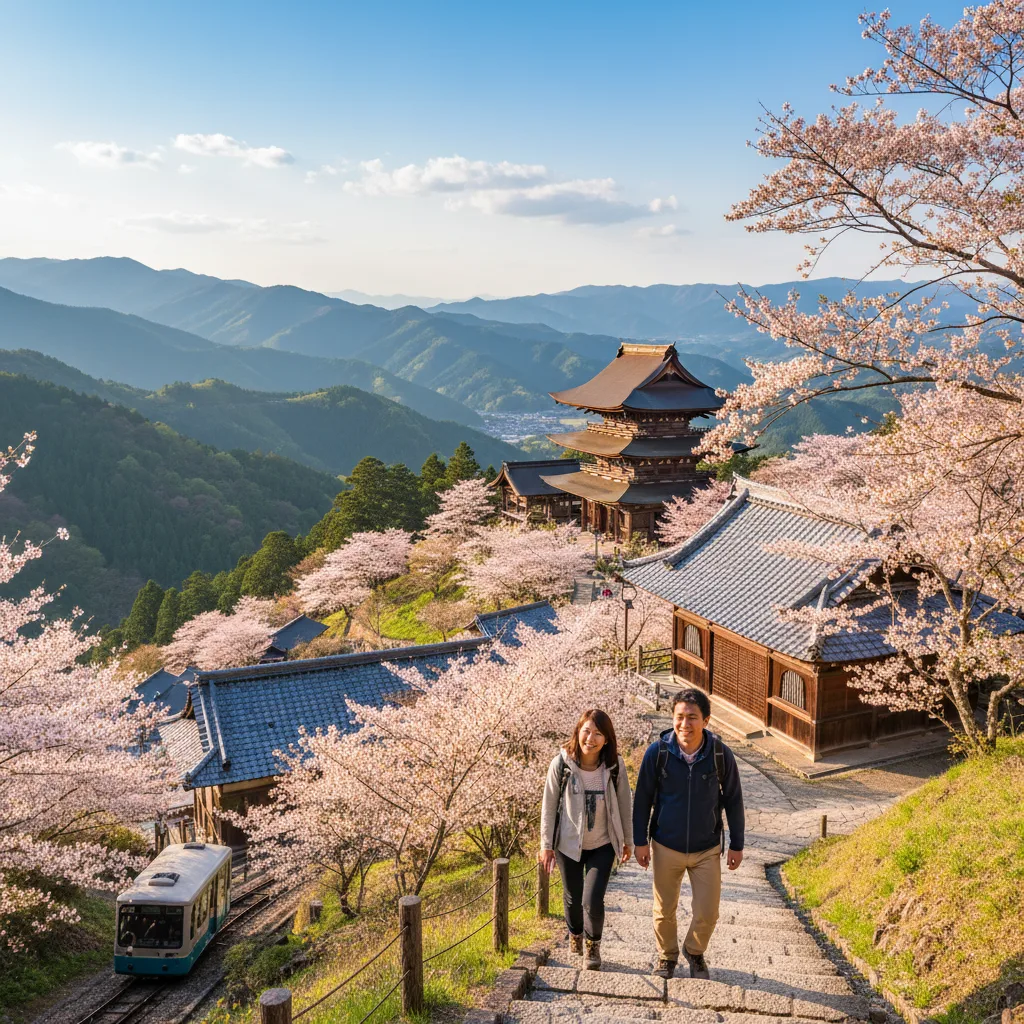 ## 吉野山駅から金峯山寺とあわせて楽しむ観光ガイド