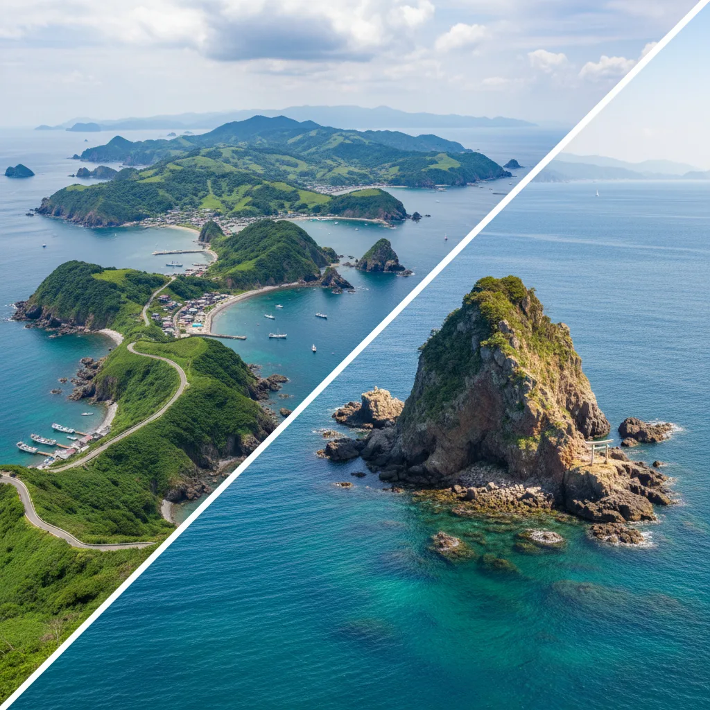 ## 隠岐の島と沖ノ島の違いを深掘り解説