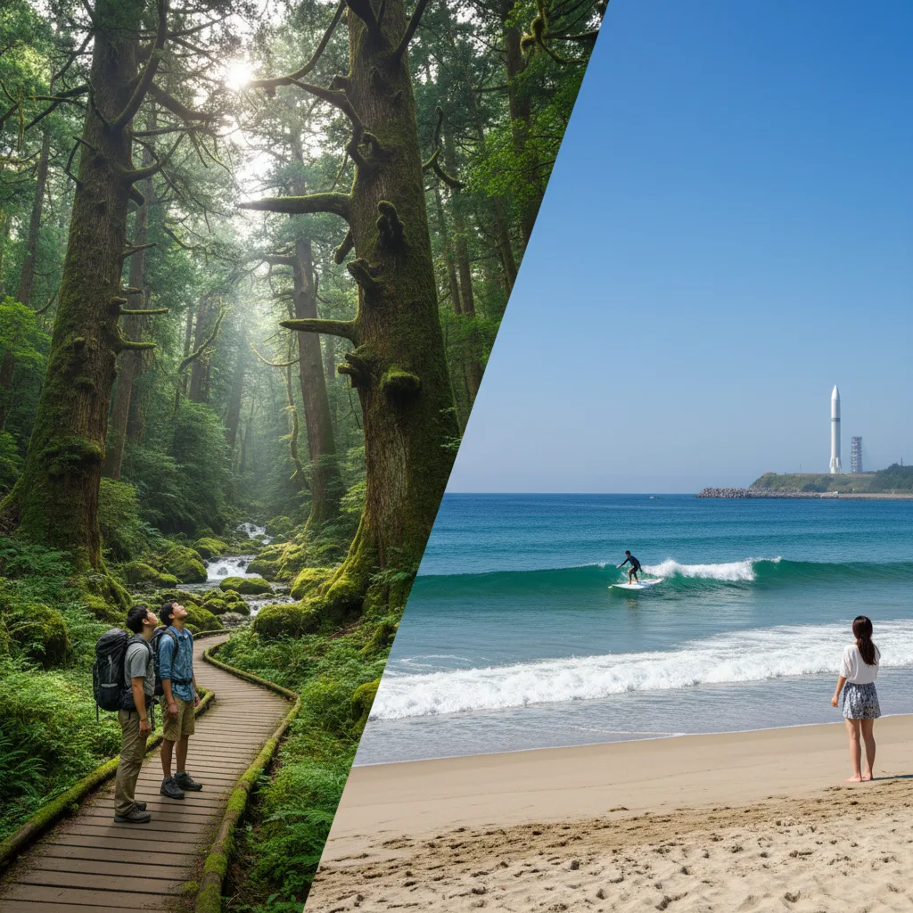 ## 旅行プランで決める屋久島と種子島どっちが良い？