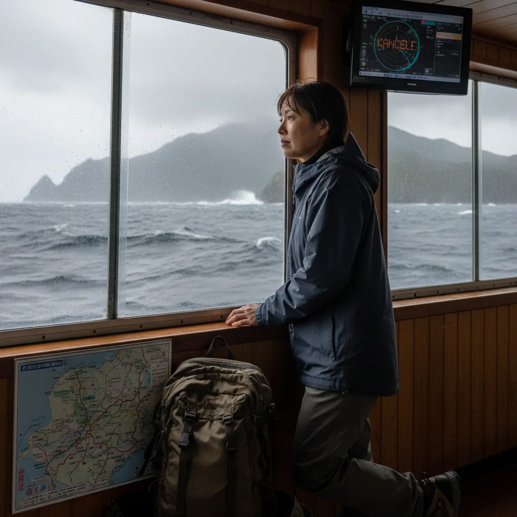 ## 屋久島フェリー欠航率に備えるための知識