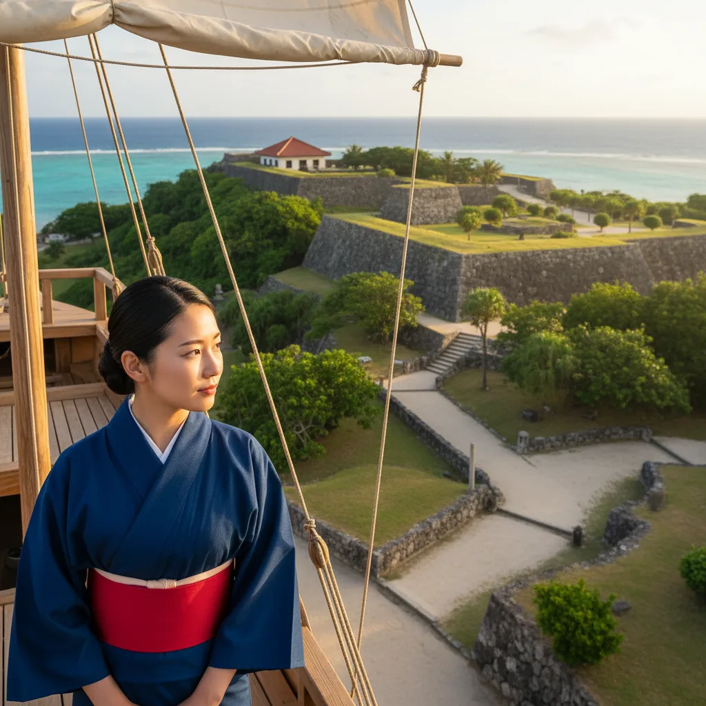 ## 旅で探る琉球王国 顔立ちのルーツ