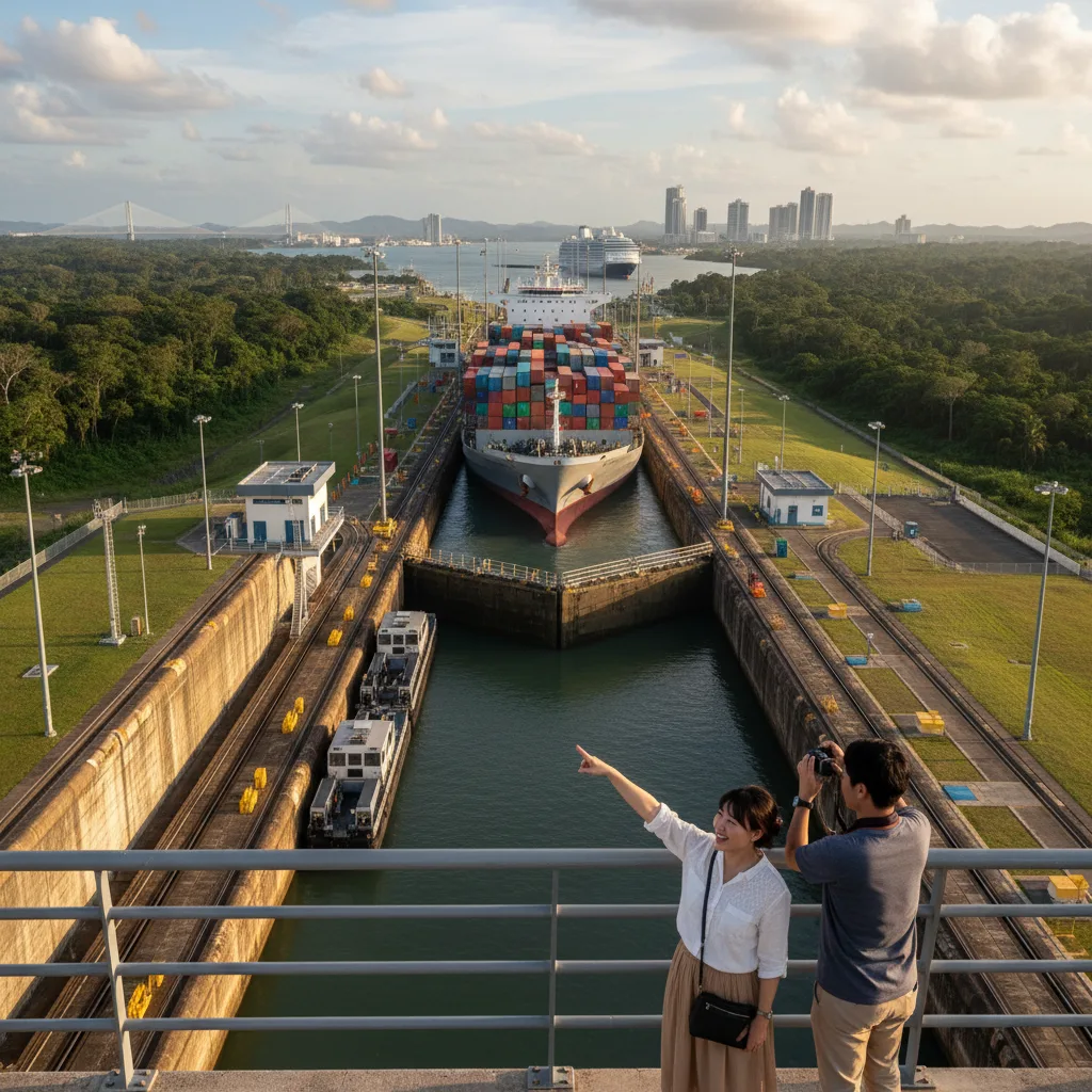 ## パナマ運河は誰が作った？現在の運河と観光の魅力
