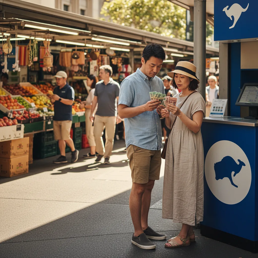 ## オーストラリア1ドル何円を意識した現地での両替術