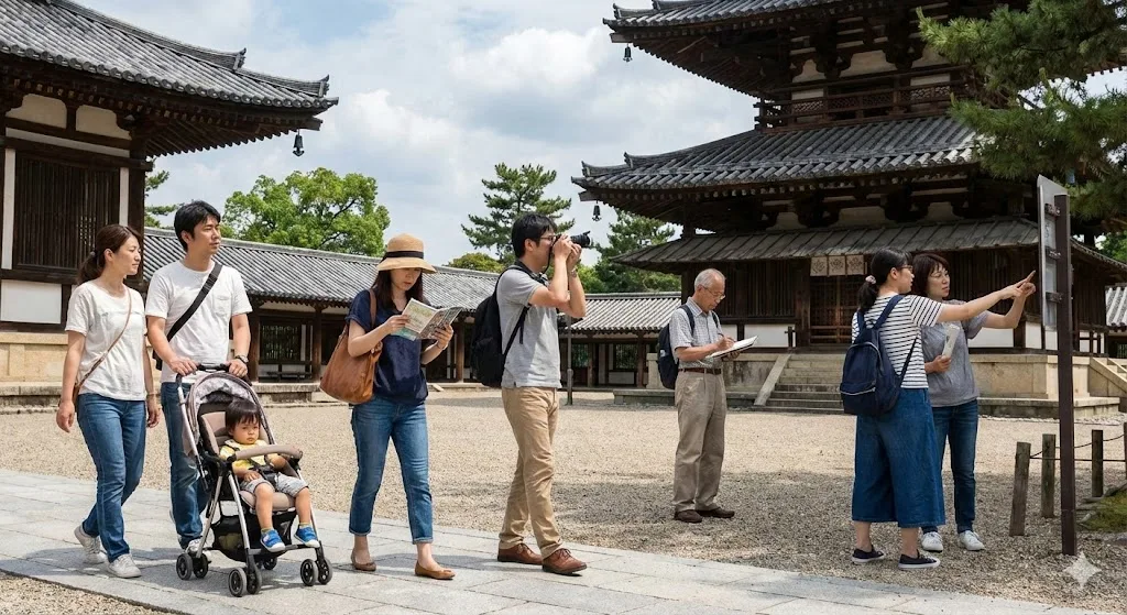 目的別でわかる法隆寺の滞在時間