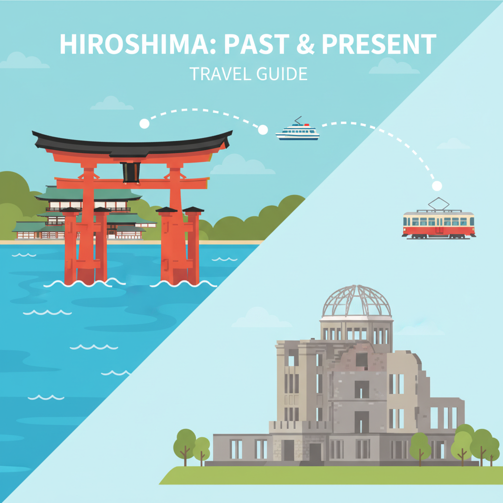 厳島神社と原爆ドームの距離は？アクセスと観光プラン解説