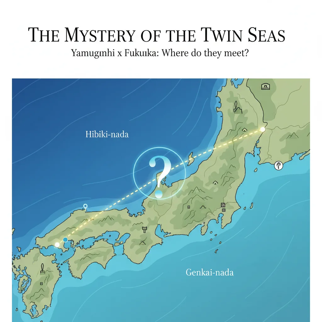玄界灘と響灘の境界はどこ？地図にない海の謎に迫る