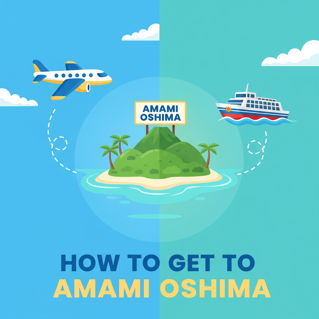 奄美大島までの行き方を解説！飛行機・フェリーの選び方