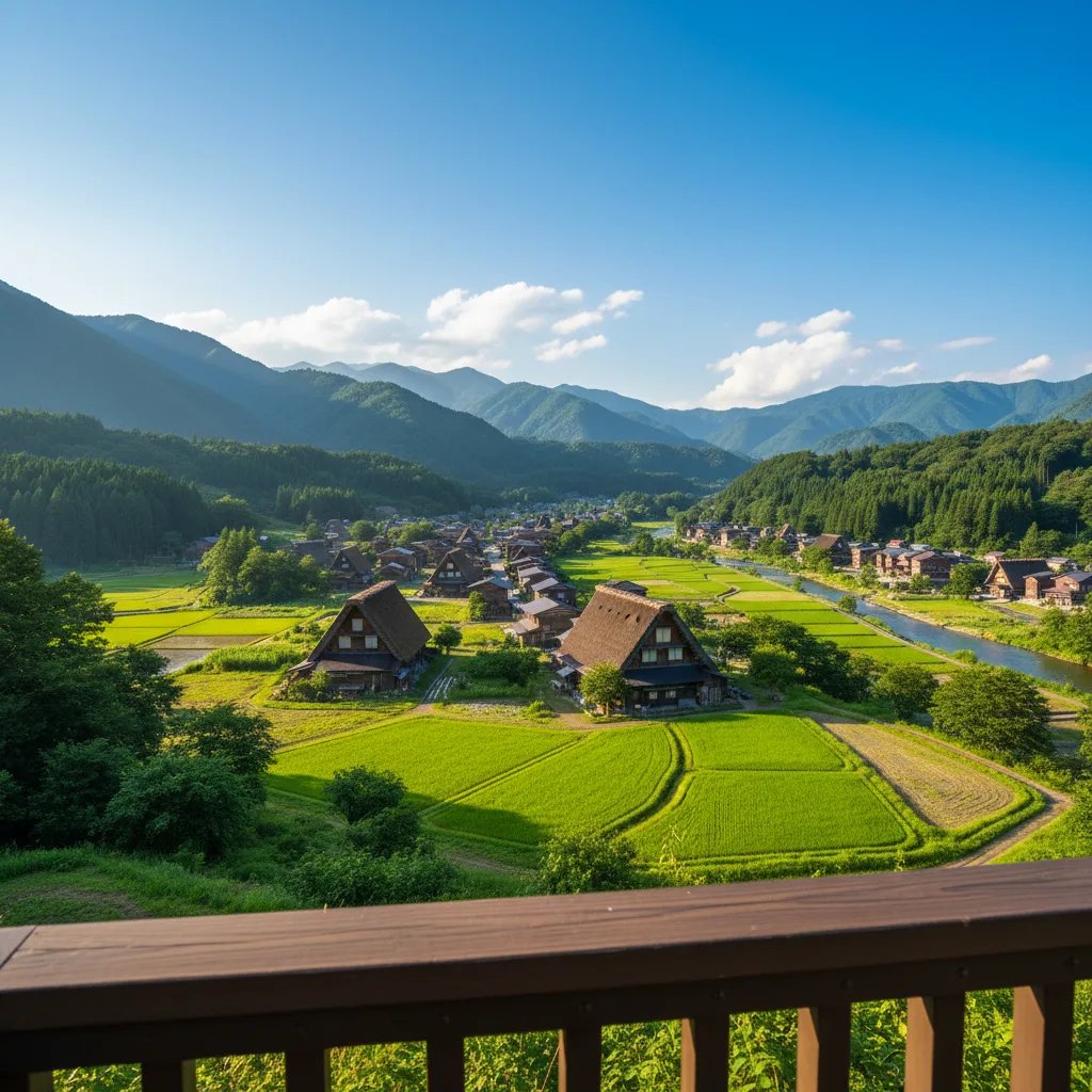 白川郷の夏の気温を解説!服装や天気もこれで安心