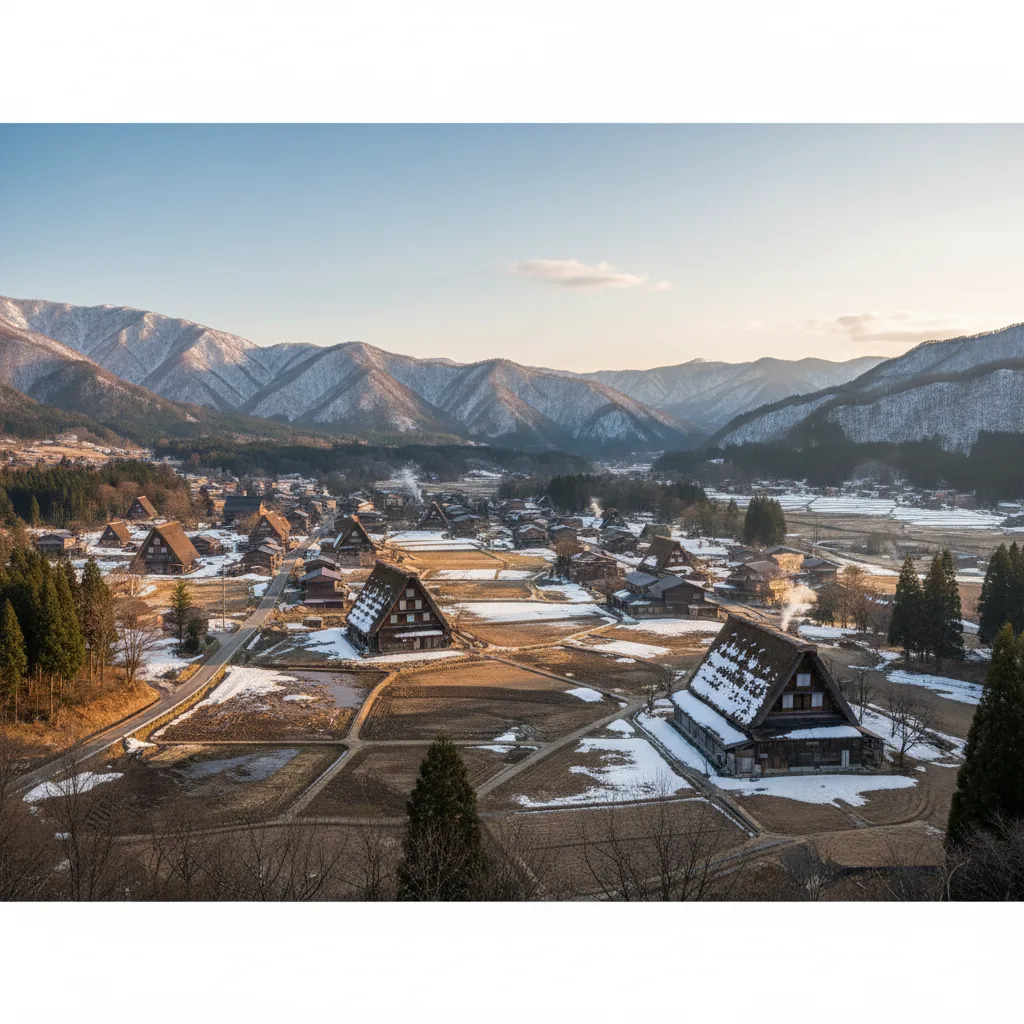 白川郷 3月下旬の雪は？服装と現地のリアルな状況を解説