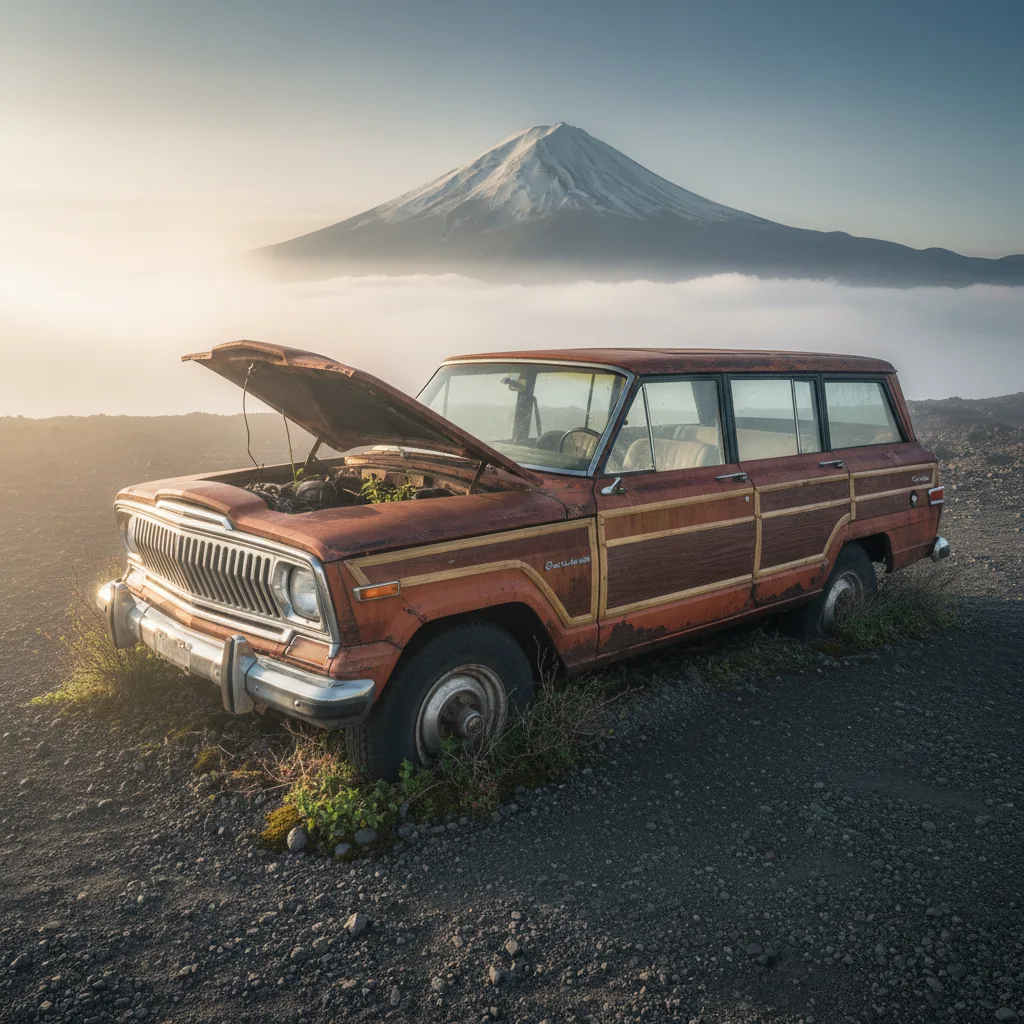 富士山ワゴニアはなぜ放置？一台の車が語る謎と魅力