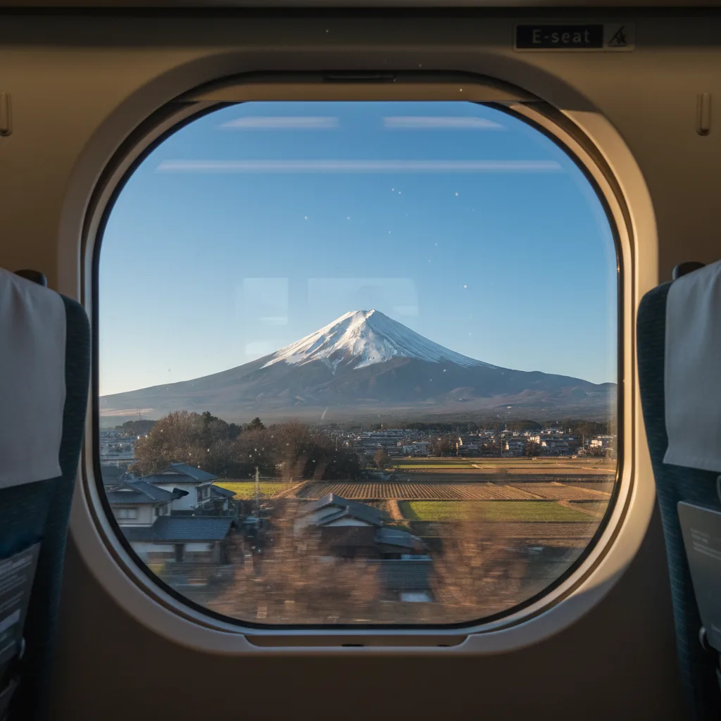 東海道新幹線｜富士山はどっち？E席が絶景スポット