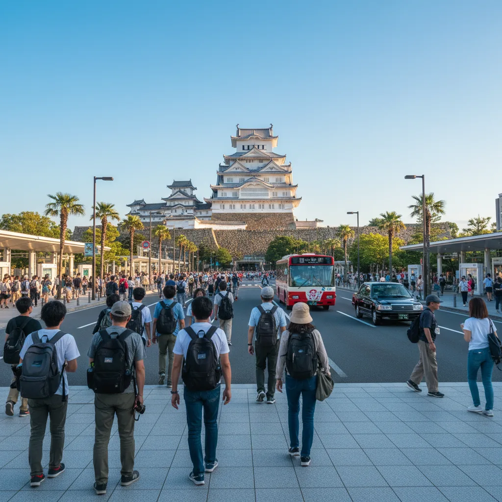 姫路城へは駅から何分？アクセス方法と所要時間を解説