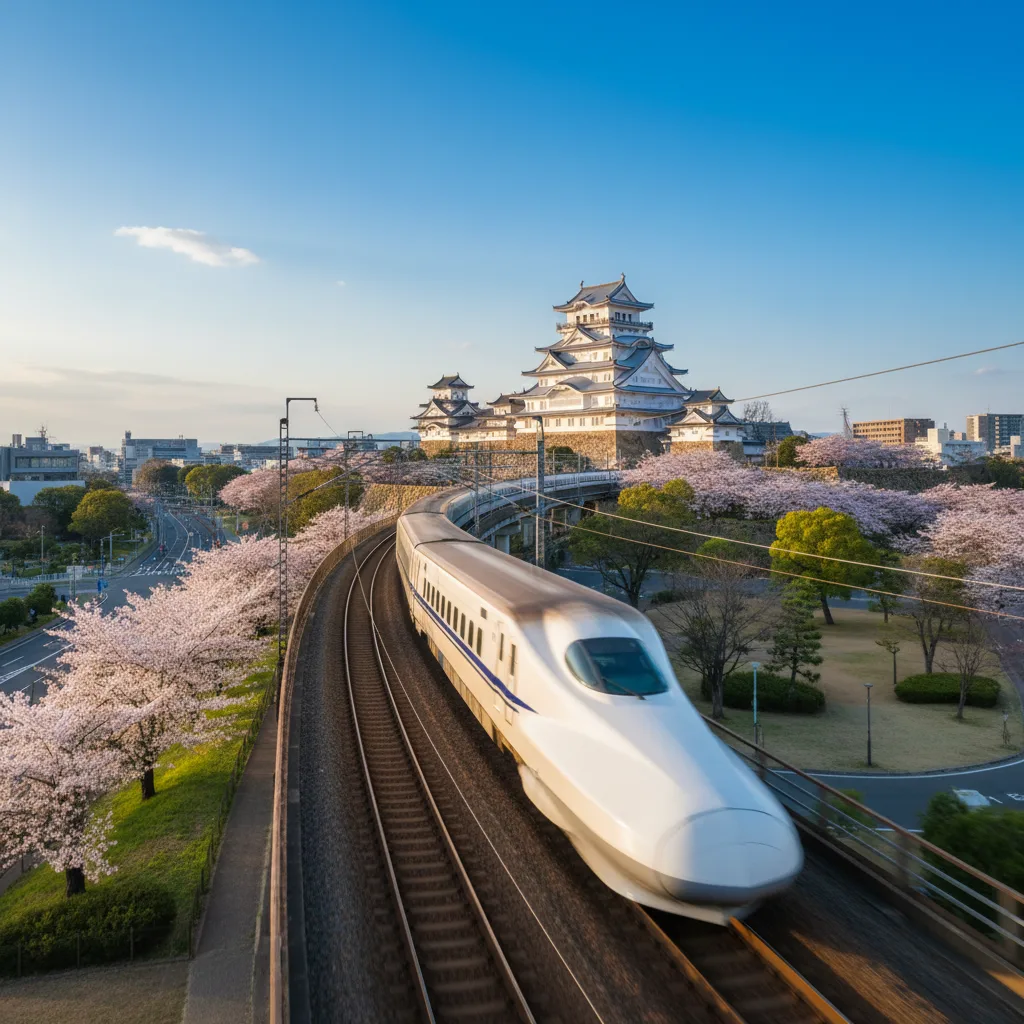 神戸から姫路城へ電車で行く！JR・山陽電車の最適ルート