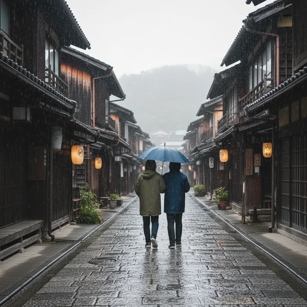 雨の日の石見銀山観光。服装と室内で楽しむモデルコース