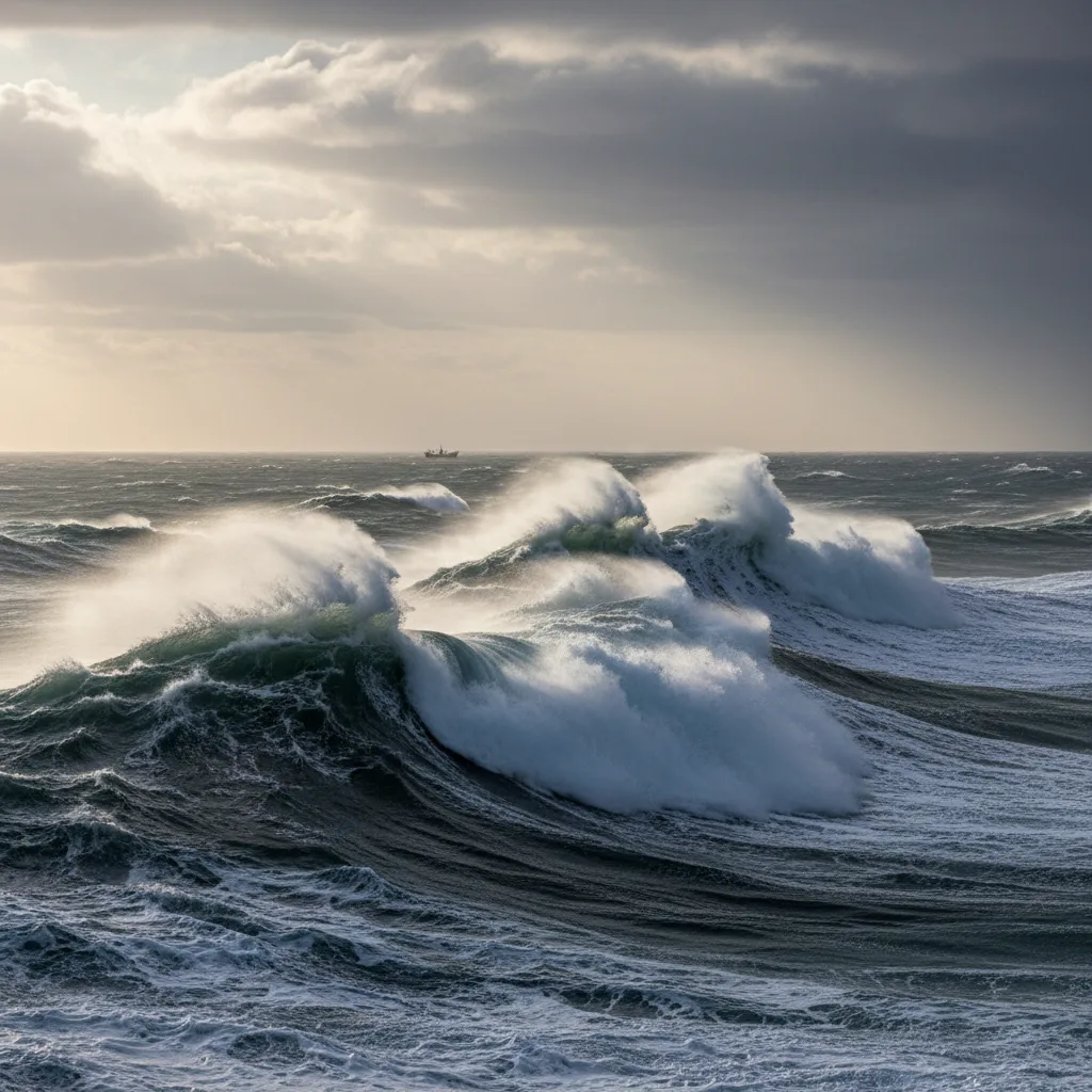 玄界灘の波が荒い理由とは？冬の海の厳しさと注意点