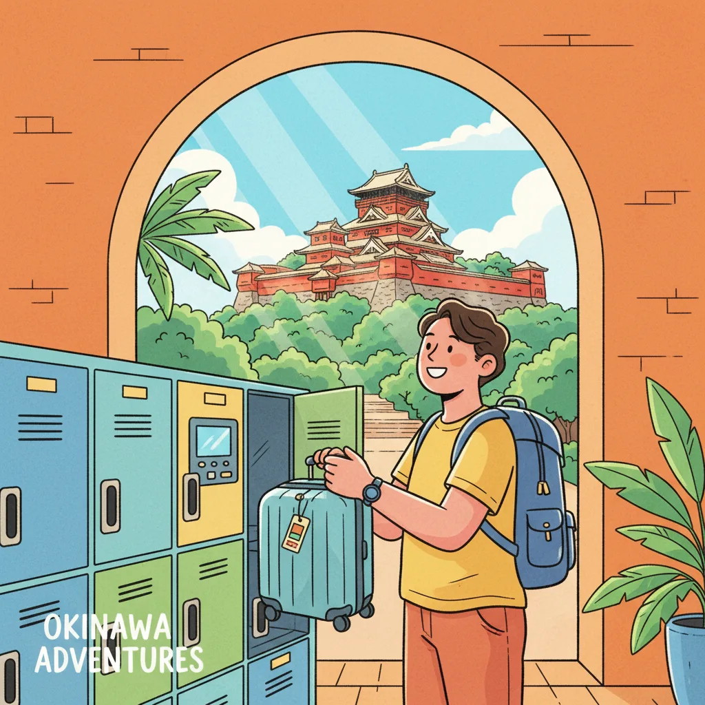 【首里城コインロッカー】場所や料金、サイズを完全ガイド！