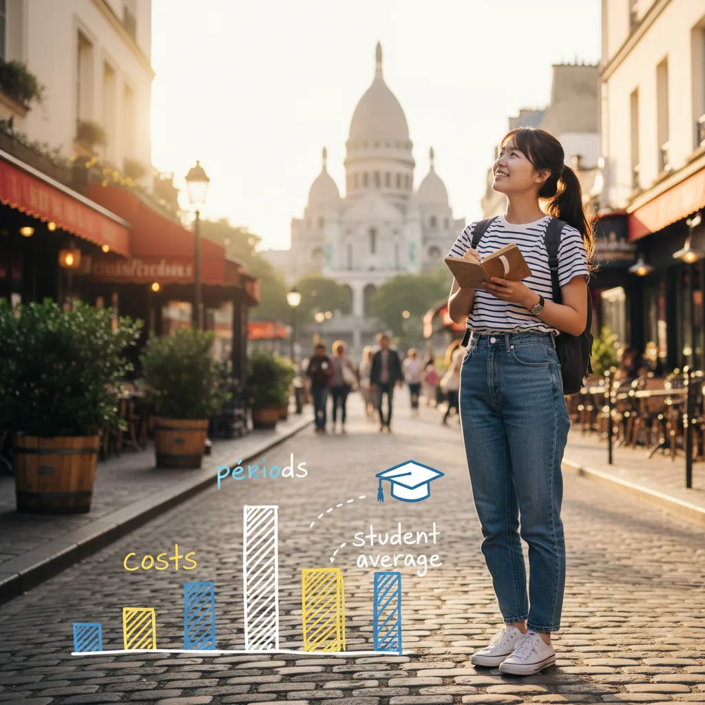 期間別に見るフランス旅行の費用、学生の相場は？