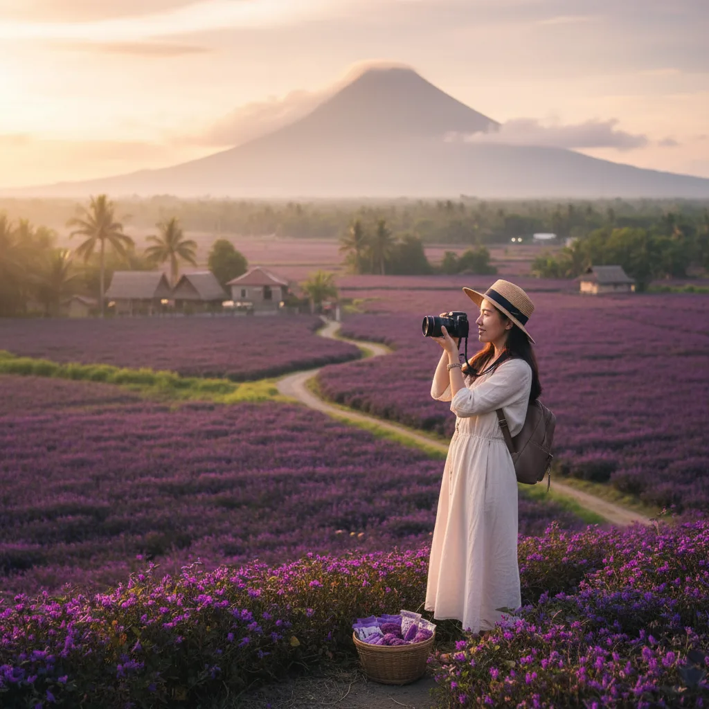 ## 旅行前に知りたい！フィリピン ビコ 紫の魅力