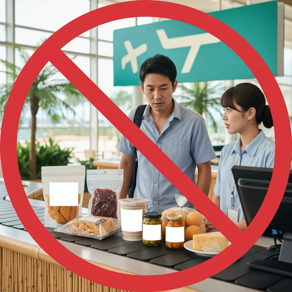 ## フィリピン旅行で注意！持ち込み禁止の食品リスト