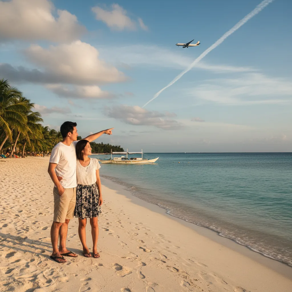 ## フィリピンまで何時間?主要空港からの飛行時間を解説