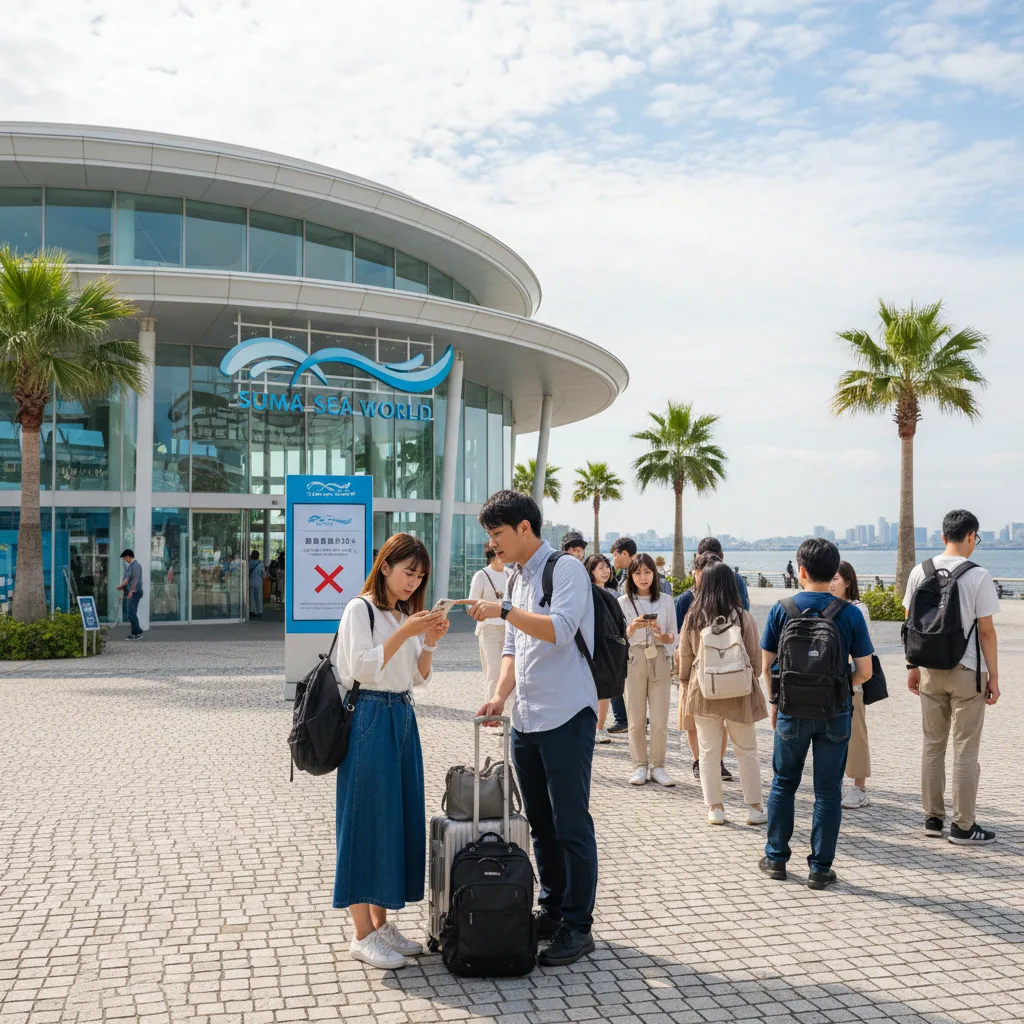 ## 須磨シーワールドの当日券は売り切れ？旅行前の確認点