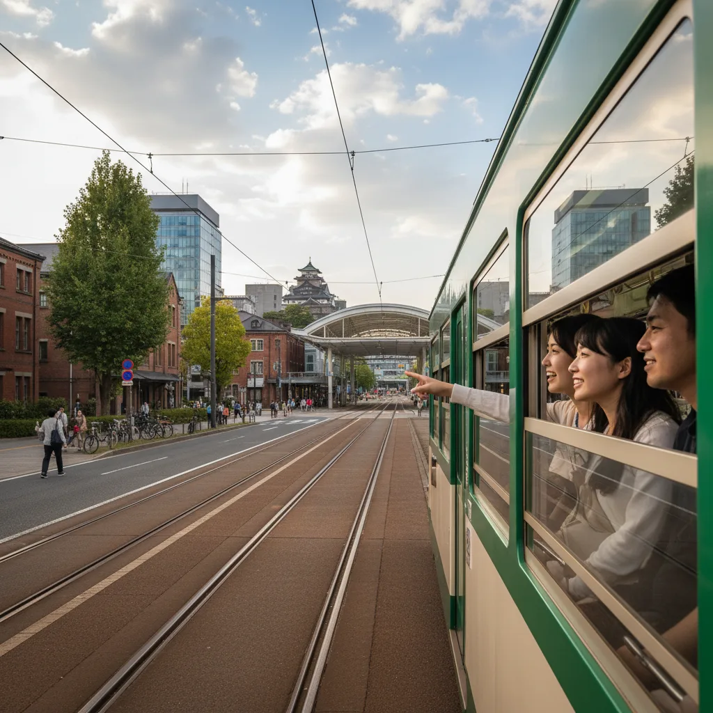 ## 広島城から広島駅へ！路面電車での移動を完全解説