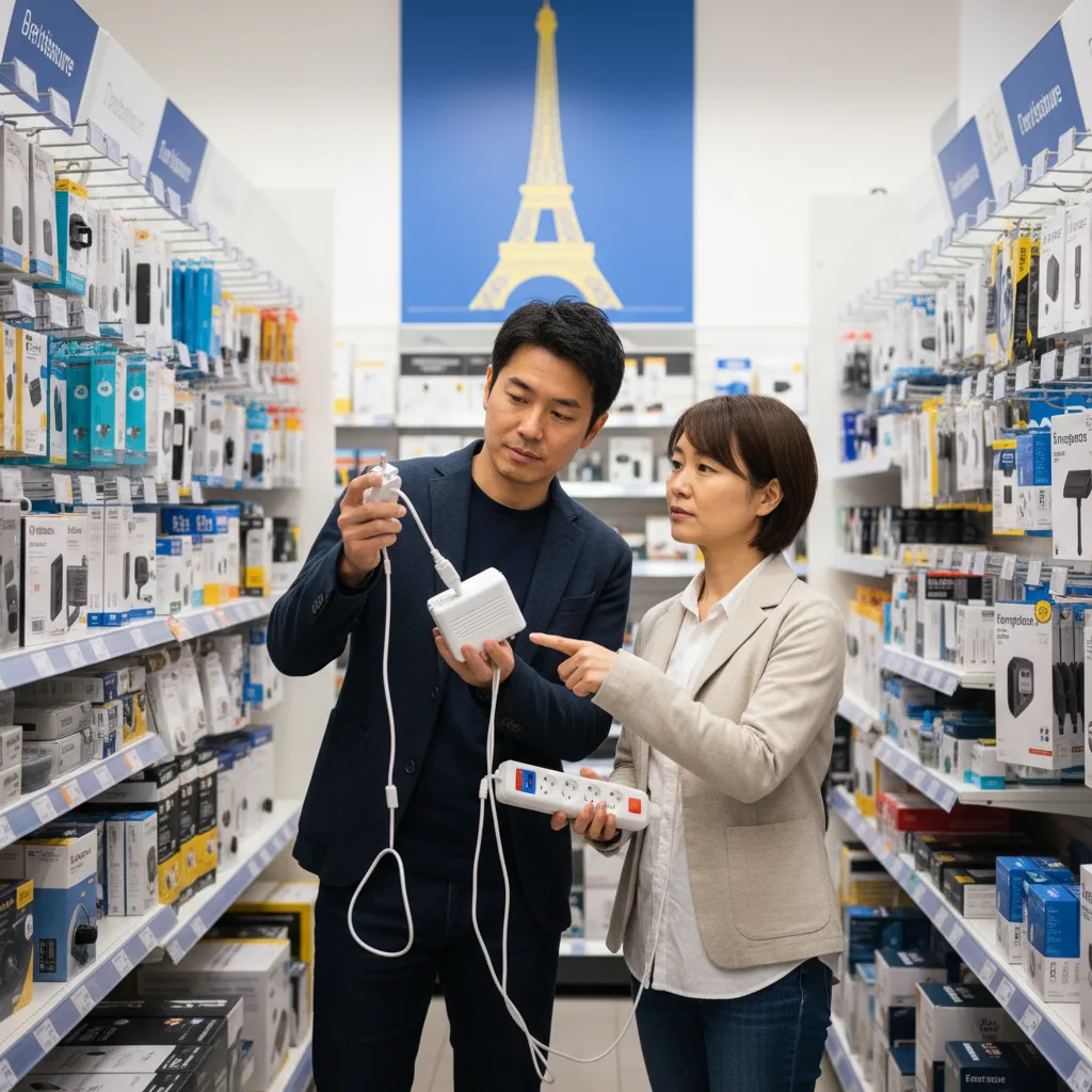 ## フランスで変圧器が必要な場合の準備と知識